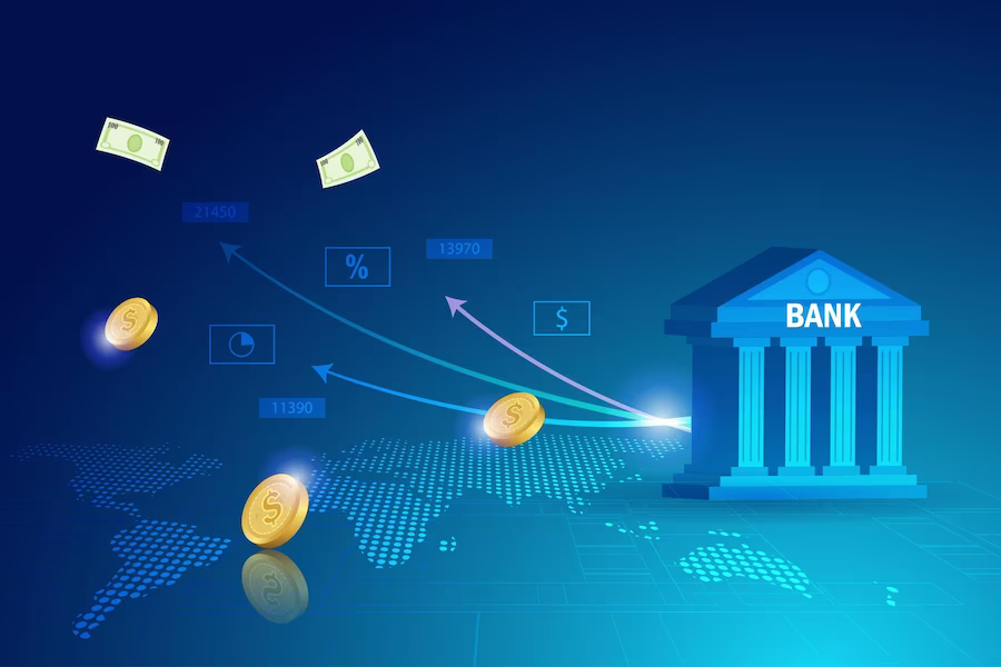digital-finance-banking-investment-service-futuristic-bank-building-with-online-growth-graph_251139-785