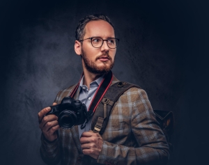 traveler-photographer-studio-portrait-handsome-bearded