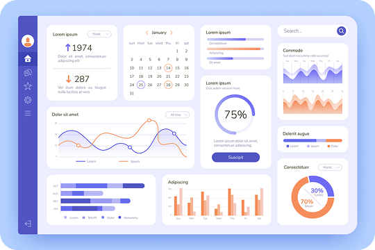 Qlik Dashboard Interface